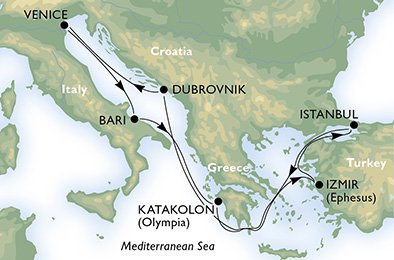 Варианты недорогих круизов в 2015 году (архив)