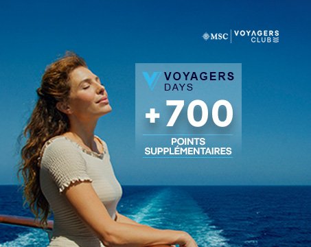 MSC Voyagers Days | MSC Croisières