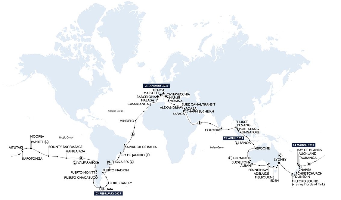 Cruise 2025 Europetrack