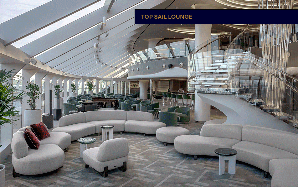 MSC Yacht Club Top Sail Lounge | MSC Cruises MSC Yacht Club Top Sail Lounge | MSC Cruises