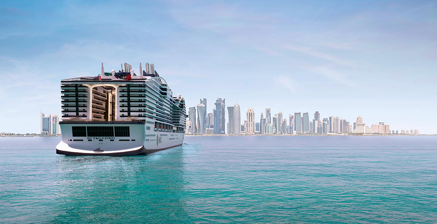 MSC World Europa in Doha, Qatar | MSC Cruises
