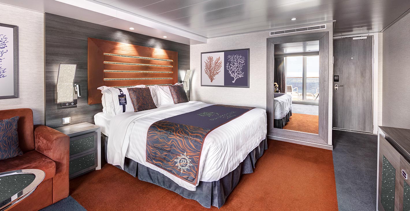 ÉMERVEILLEMENT GARANTI DANS LA NOUVELLE CABINE CRISTAL DU MSC BELLISSIMA, ORNÉE DE CRISTAUX SWAROVSKI