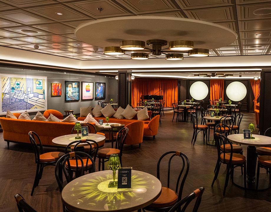 L' Atelier Bar & Art, MSC Virtuosa | MSC Cruises L' Atelier Bar & Art, MSC Virtuosa | MSC Cruises