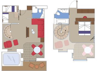 MSC Yacht Club Royal Duplex Suite | MSC Cruises MSC Yacht Club Royal Duplex Suite | MSC Cruises