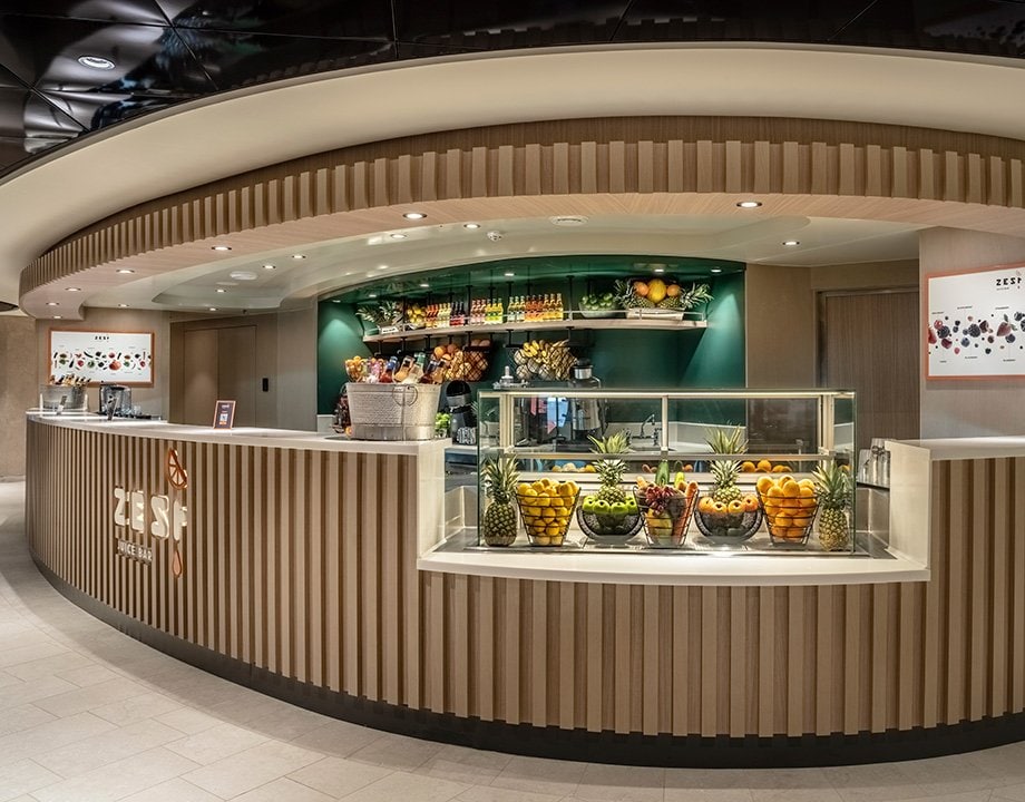Zest-Juice Bar, MSC World Europa | MSC Cruises Zest-Juice Bar, MSC World Europa | MSC Cruises