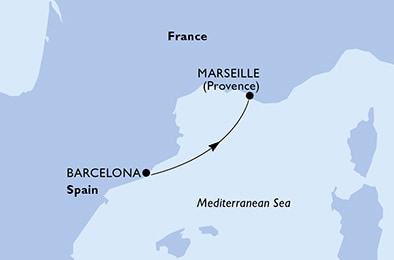 Carte de l’itinéraire