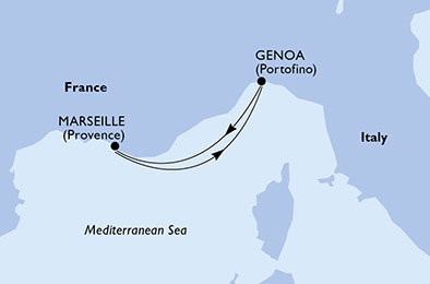 Carte de l’itinéraire